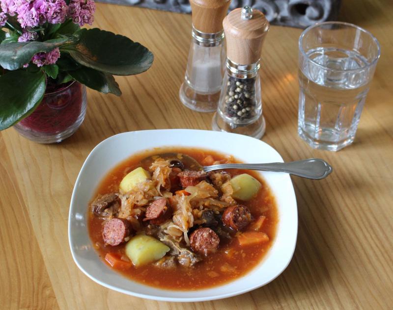 Rezept Sauerkraut-Eintopf mit Cabanossi